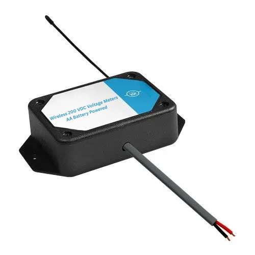 Wireless 200 VDC Voltage Meters - AA Battery Powered
