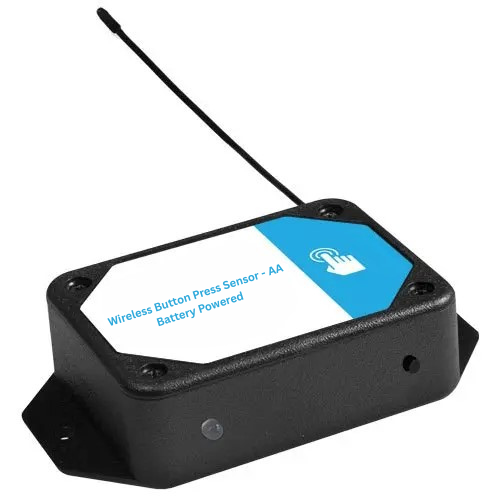 Wireless Button Press Sensor - AA Battery Powered